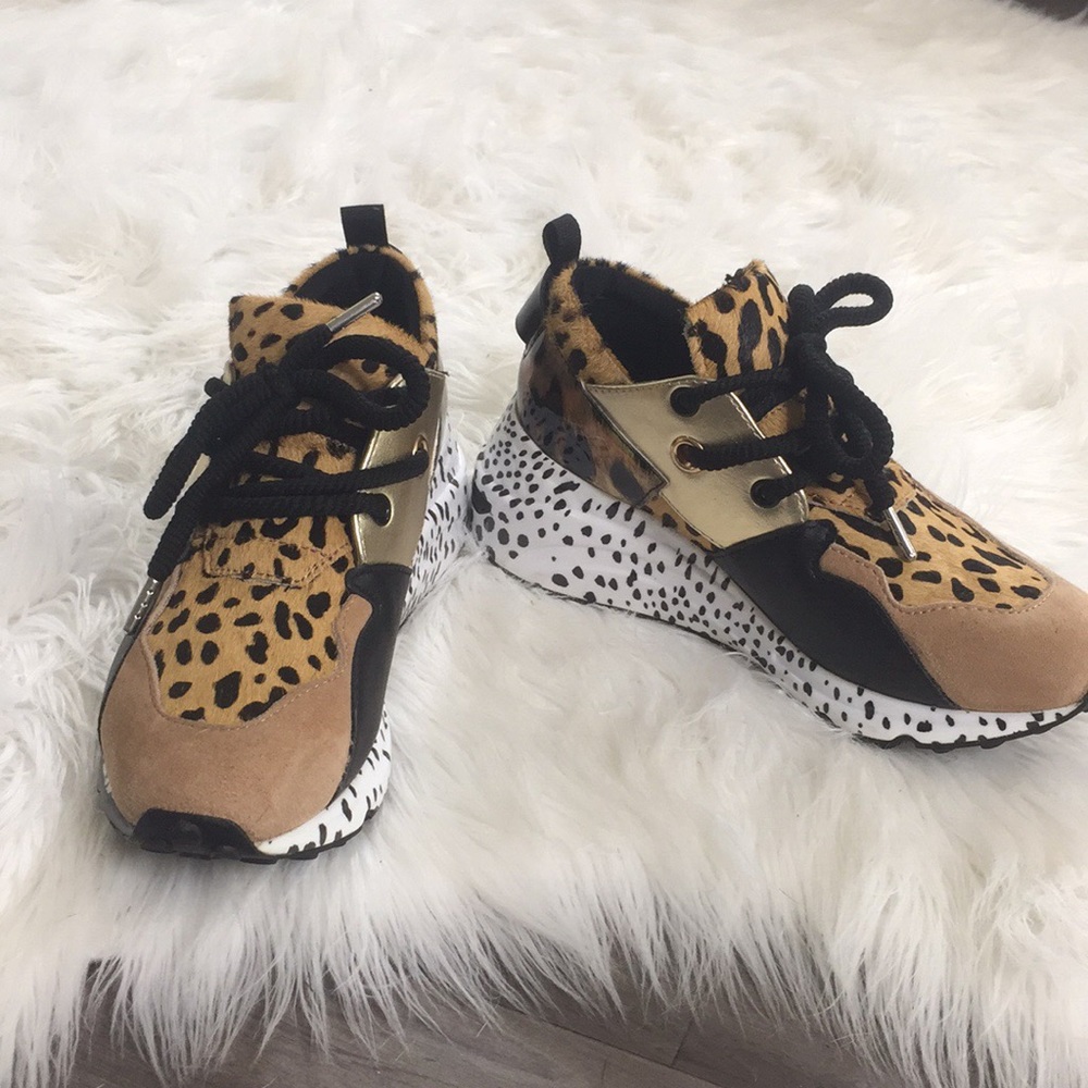 Steve Madden Cliff Animal Sneakers